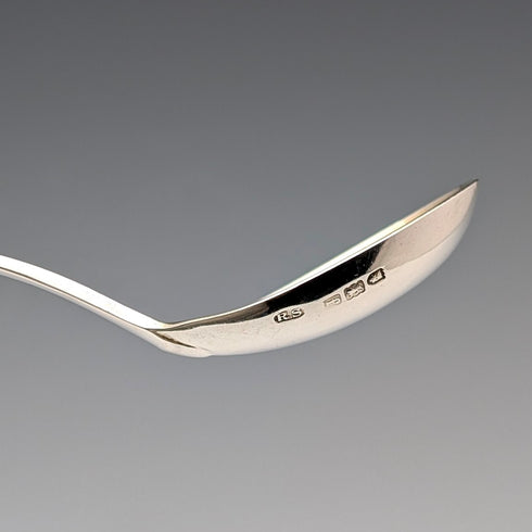 1901 年英國古董純銀茶盒湯匙羅伯特·斯特賓斯